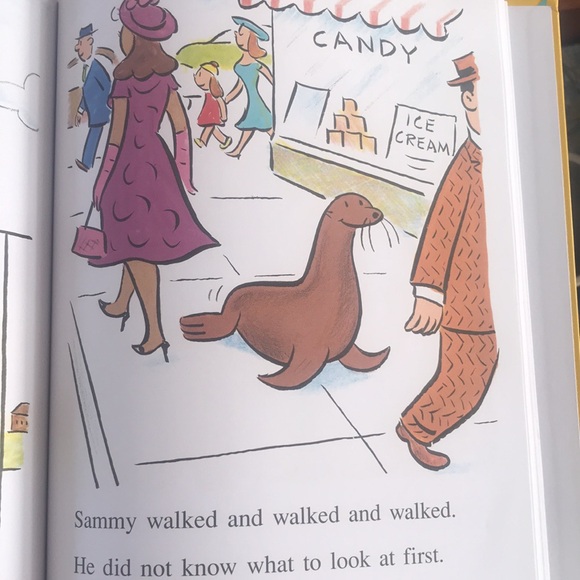 Book- Sammy the Seal by Sid Hoff- hardcover - Picture 6 of 9